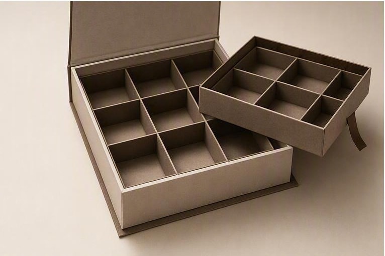 Structured compartment presentation for date gifting