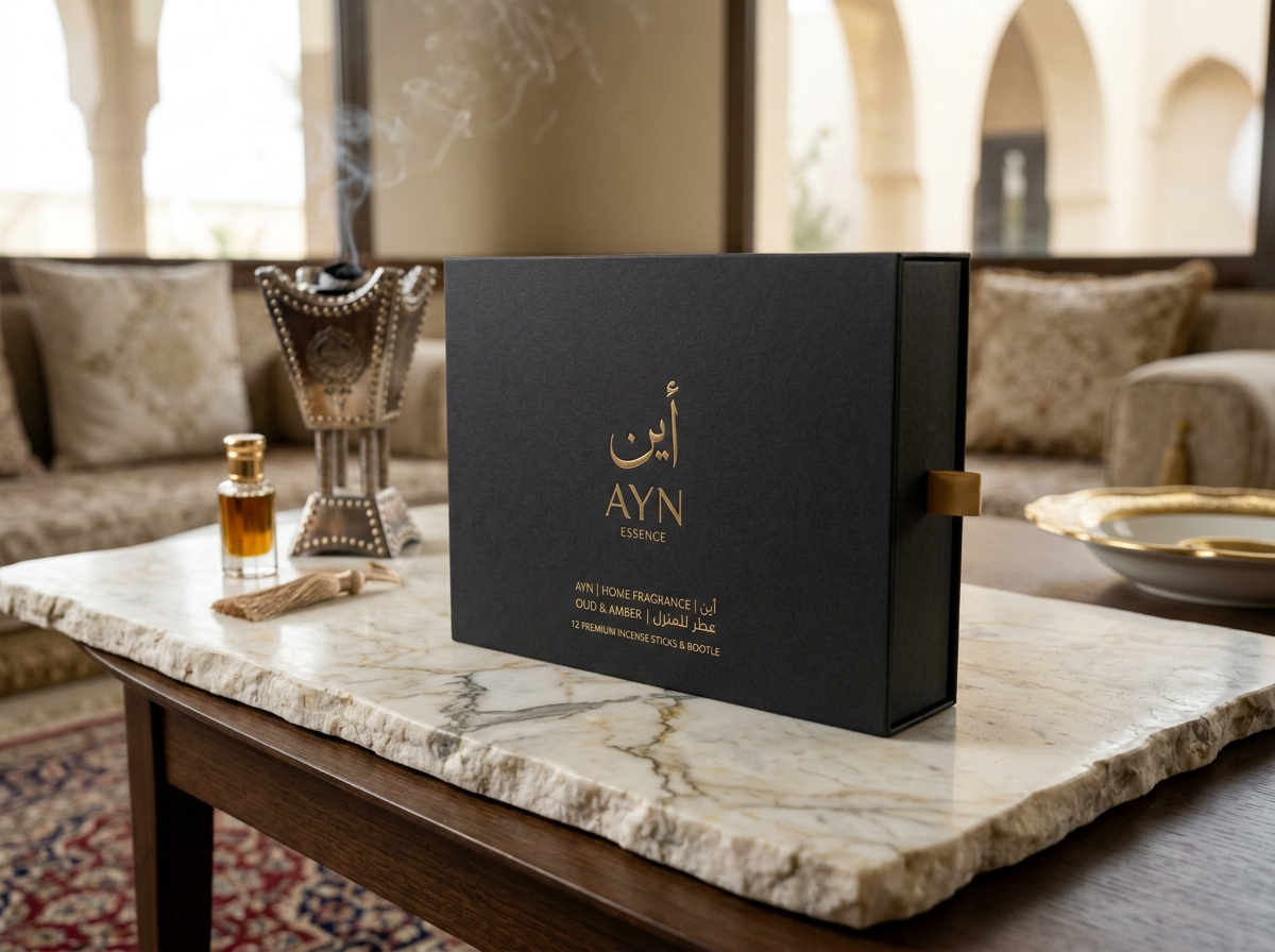 Packaging concept for home fragrance & incense packaging