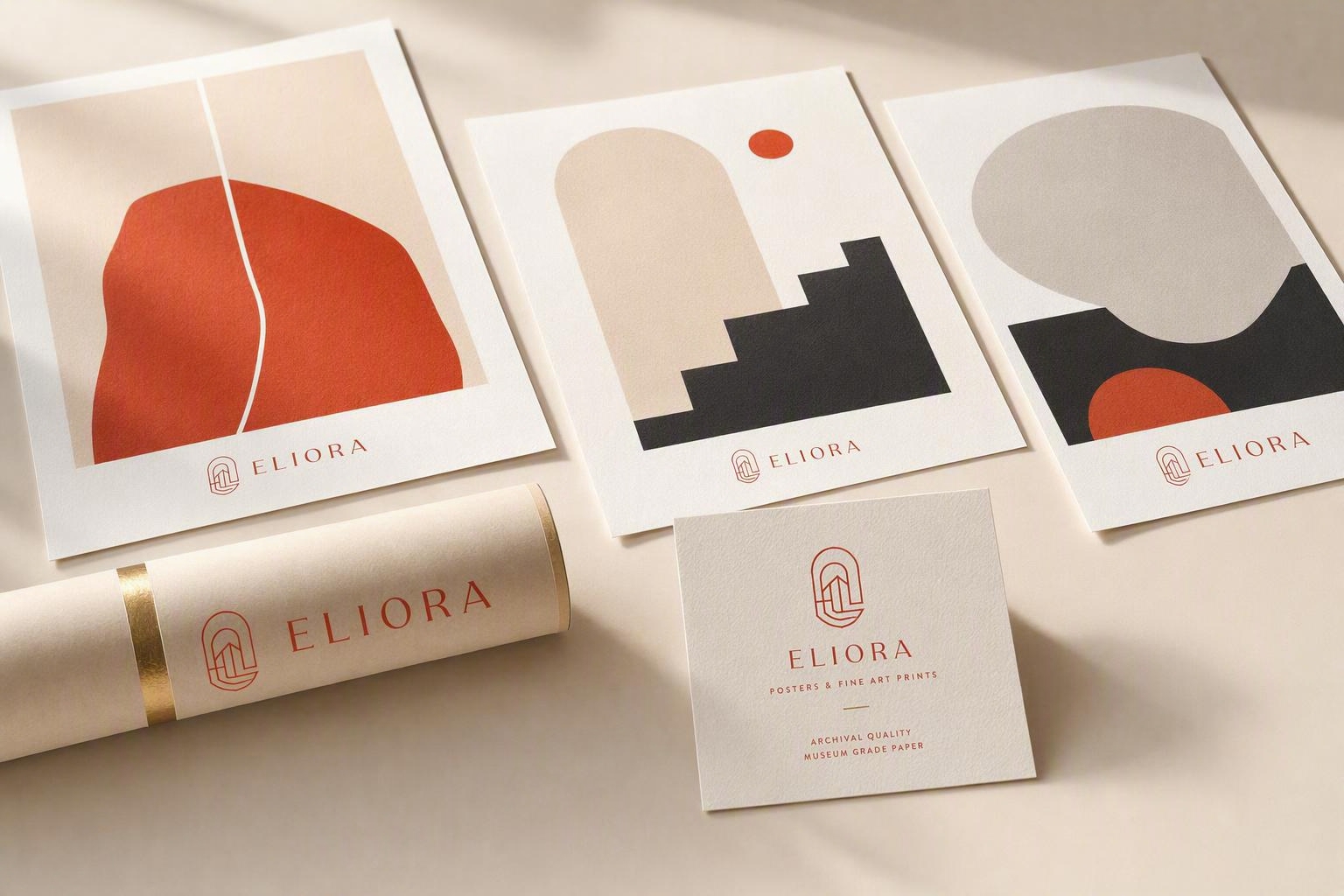 Packaging concept for posters & fine art prints